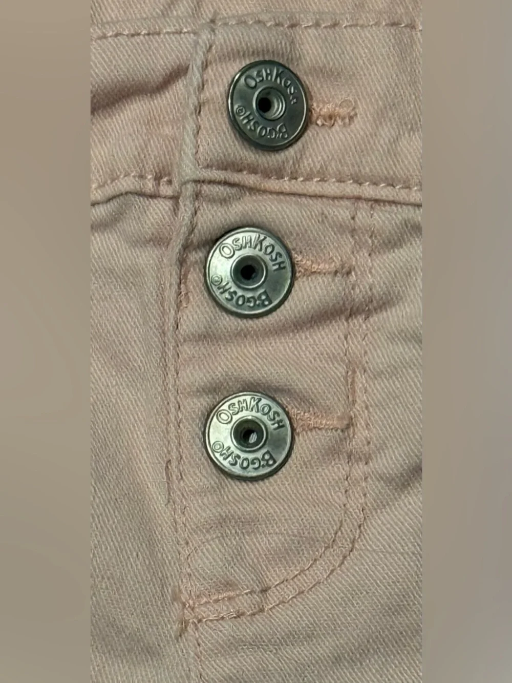 OshKosh B'gosh Light Pink Stretch Jeans for Kids